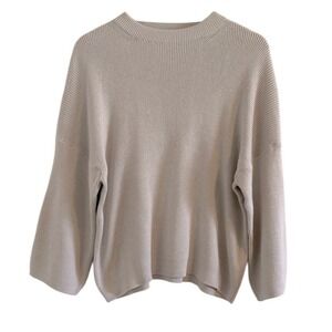 I Love Mr. Mittens Crewneck Sweater Women's Size XS /‎ Small Cream Oatmeal